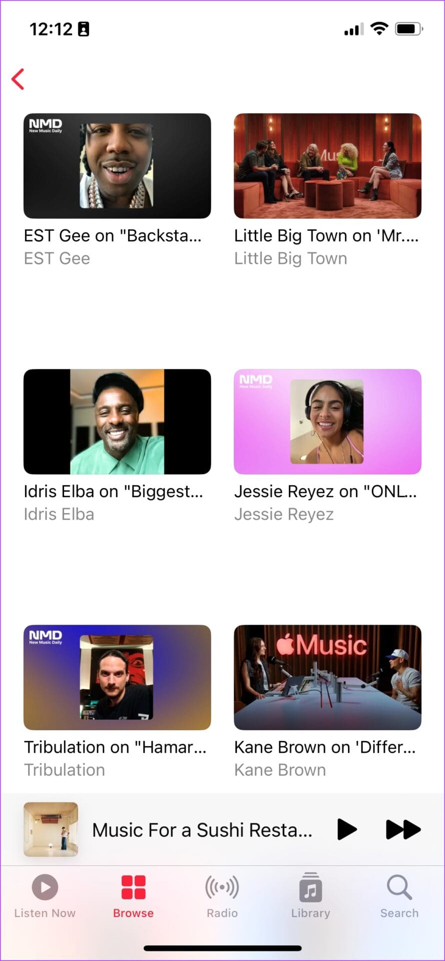 Apple Artist Interviews