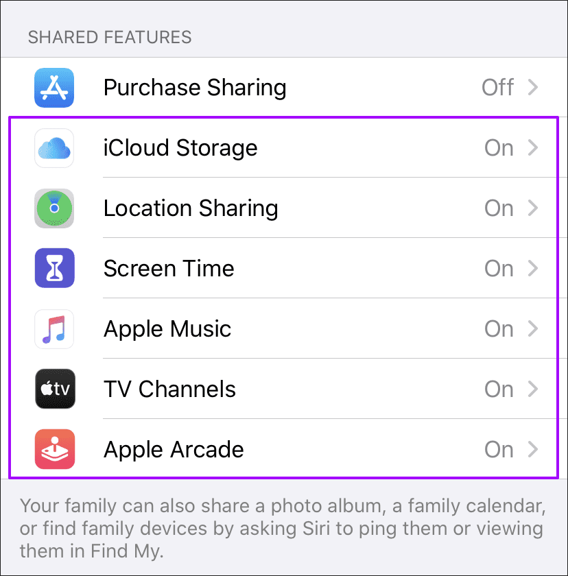 Apple Family Sharing Things to Know 5