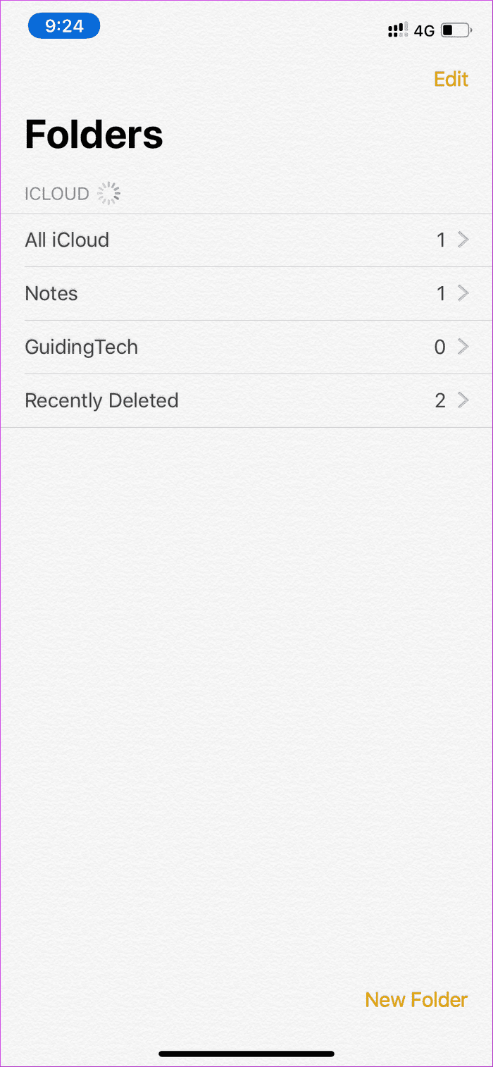 Apple Notes Ui