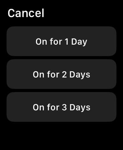 select duration