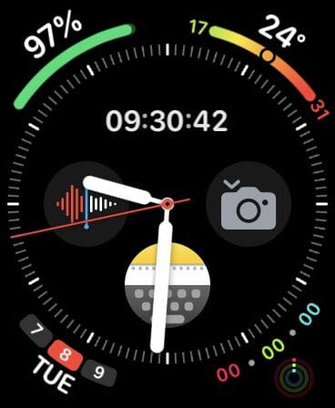 Watch face