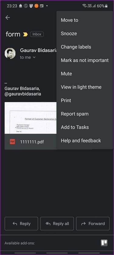 Attach Emails in Gmail Email on Web and Mobile 6