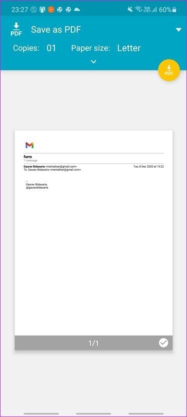 Attach Emails in Gmail Email on Web and Mobile 8