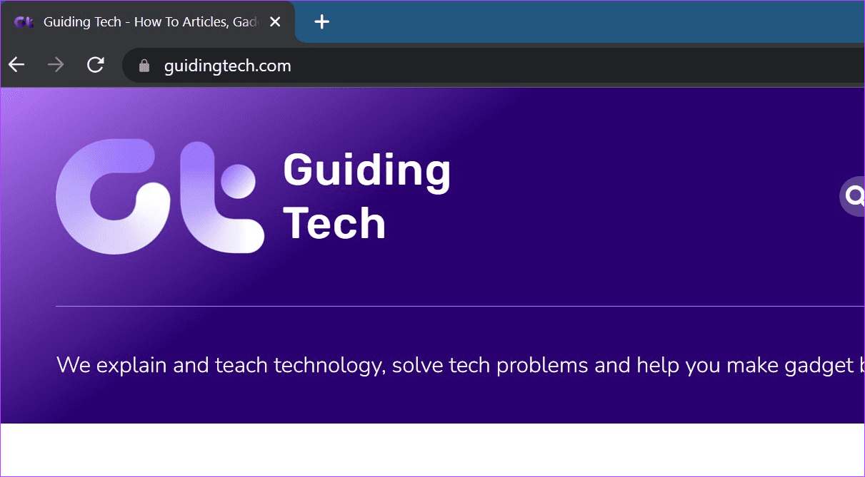 Open website in new tab