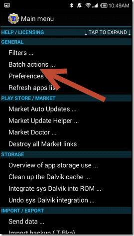 Backup Settings 1