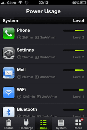Battery Dr Power Usage 21