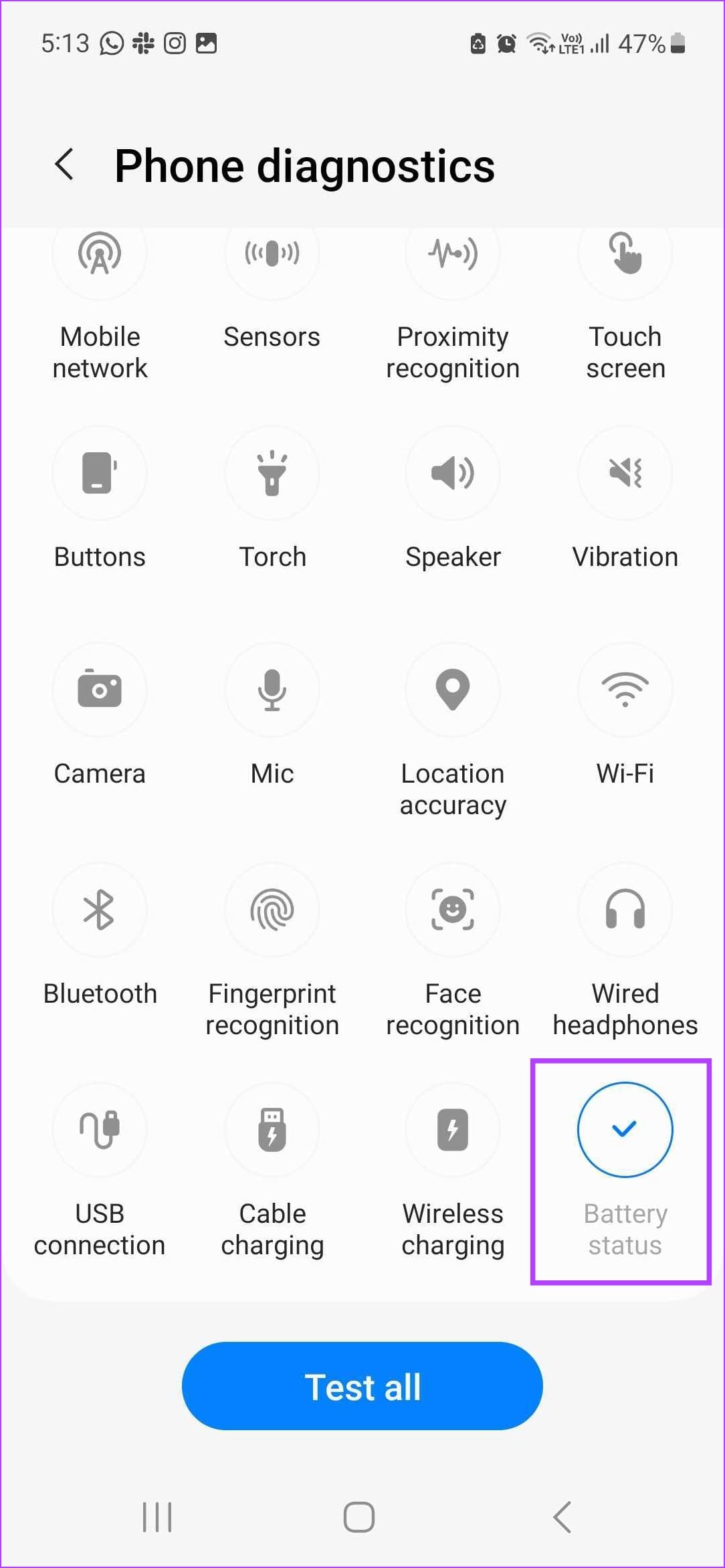 Battery Status