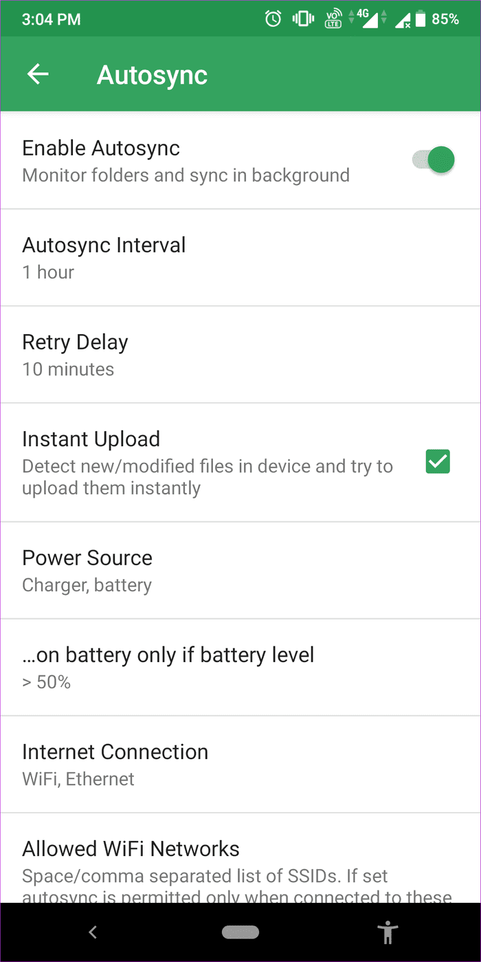 Battery Options