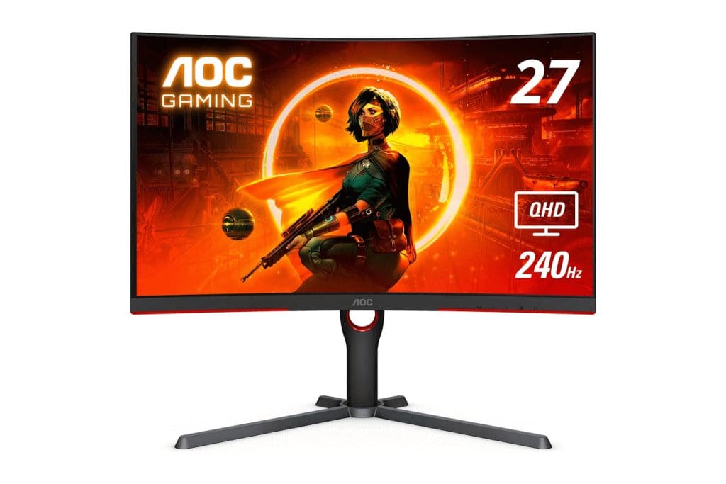 Best 1440p 240Hz Monitors AOC CQ27G3Z
