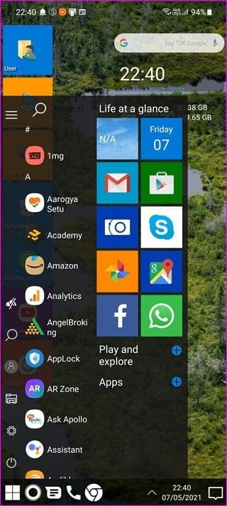 Best Android Launchers for Windows 10 Fans 6