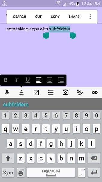 Best Android Notes Apps With Folders Zoho 3