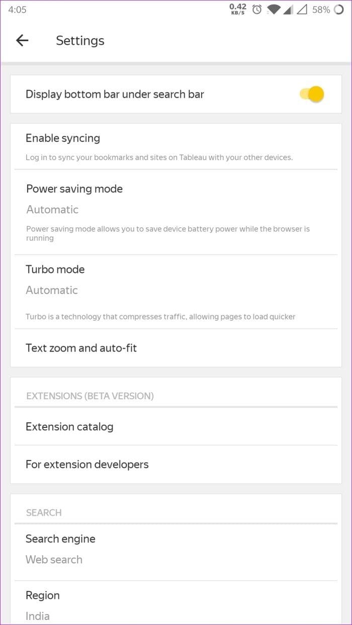 Best Chromium Browsers Android 16