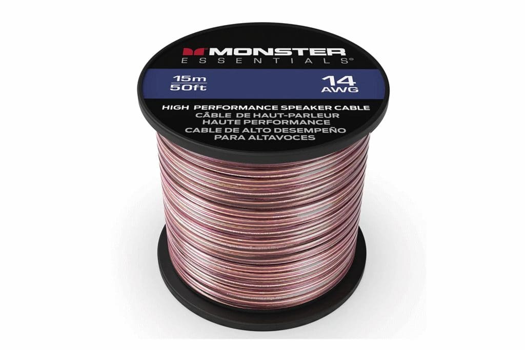 Best Speaker Wires for Car Audio Monster XP Copper Clad Aluminum (CCA) Speaker Wire