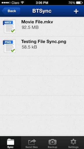 Bit Torrent Sync Files Synced