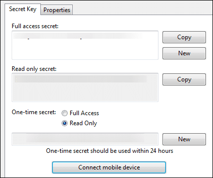 Bit Torrent Sync Secret Key1