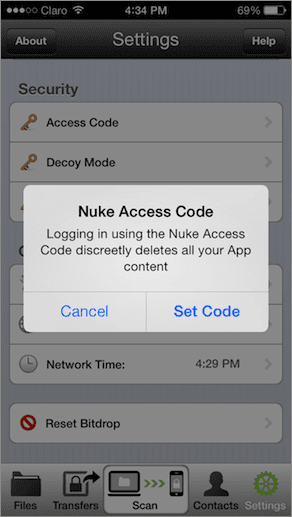 Bitdrop Nuke Access