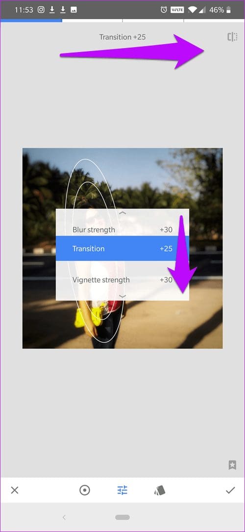 Blur Backgrounds Using Snapseed 18