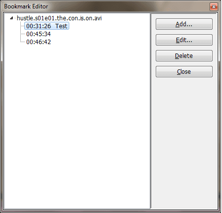 Bookmark Editor