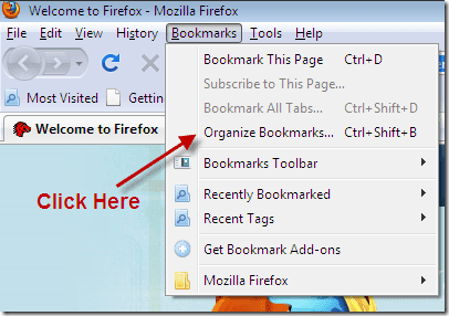 Bookmark Firefox1