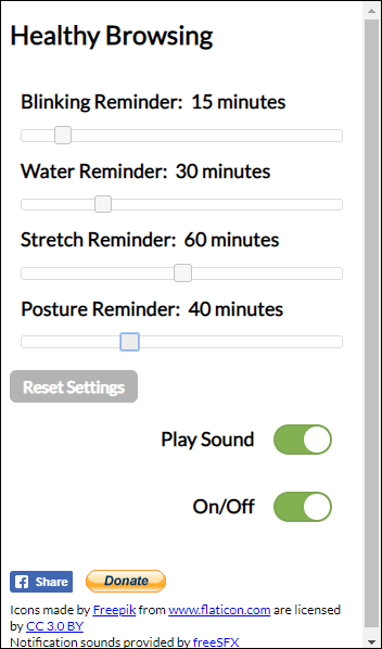 Break Reminder Extensions For Google Chrome 12
