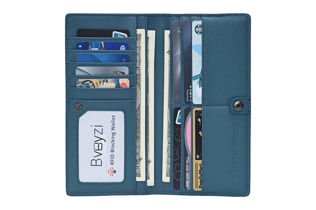 Bveyzi Bifold Clutch for Women