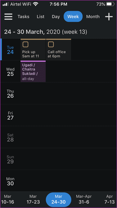 Calendars 5 vs Google Calendar 4