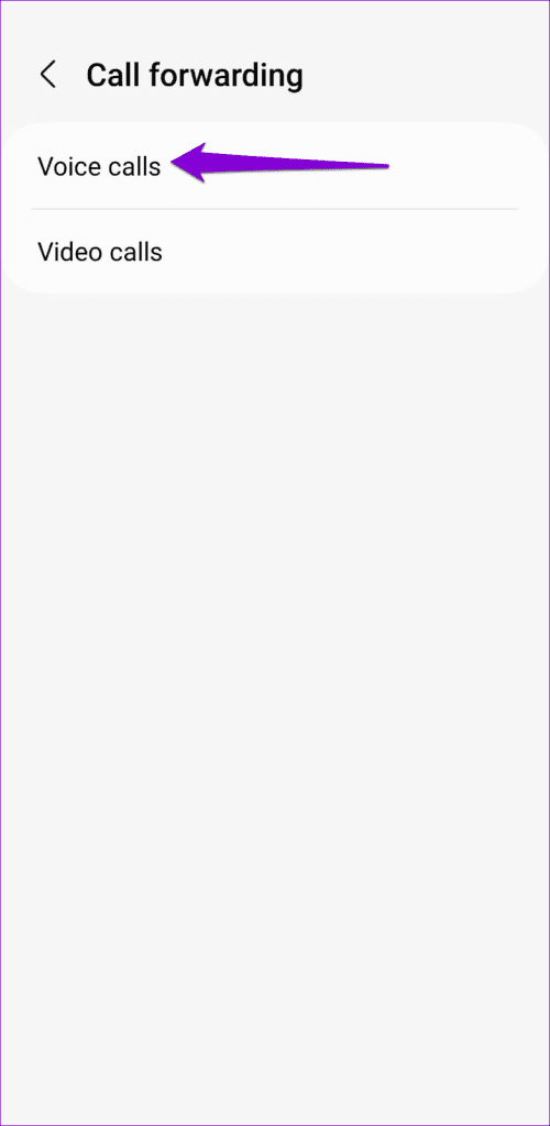 Call Forwarding Settings on Android