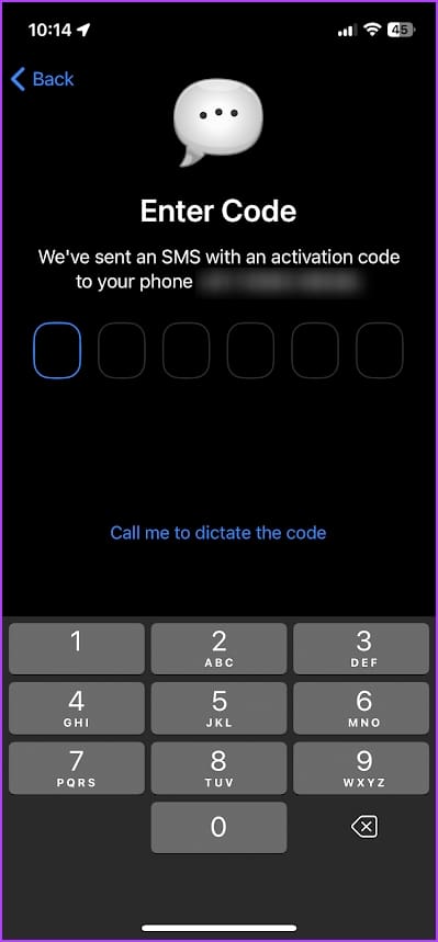 Call me to dictate the code