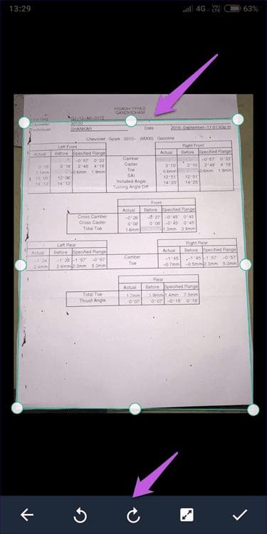 Cam Scanner Vs Google Drive Scan 6
