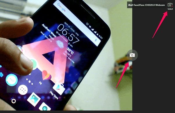 Camera Captures Moto G
