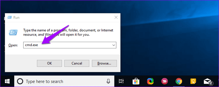 Cant Type In Cmd 8