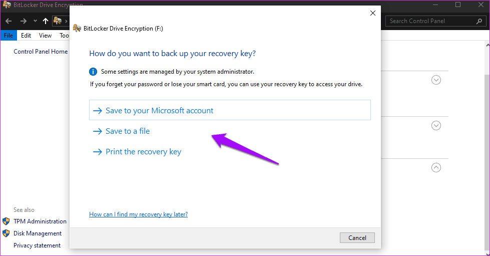Change Bit Locker Password in Windows 10 5