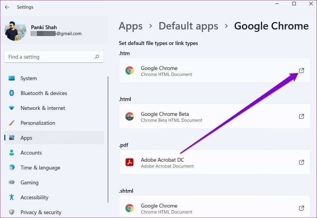 Change Default Browser