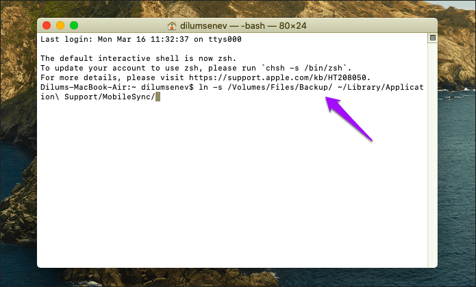 Change Iphone Backup Location Mac Catalina 14