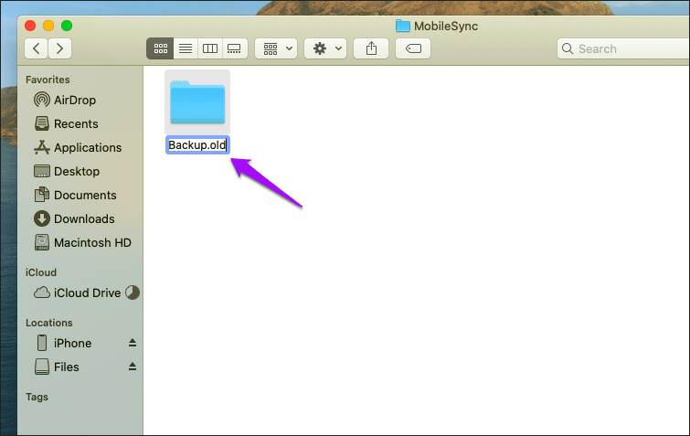 Change Iphone Backup Location Mac Catalina 6