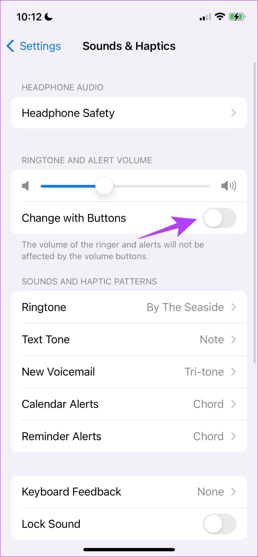 Change With Buttons