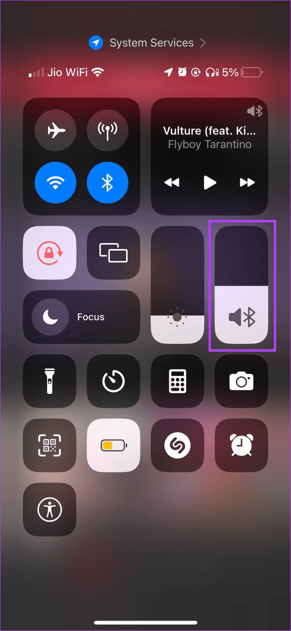 Check Volume Levels on iPhone 