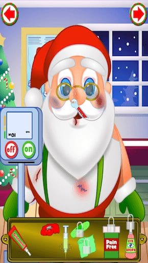 Christmas Doctors Office Temp