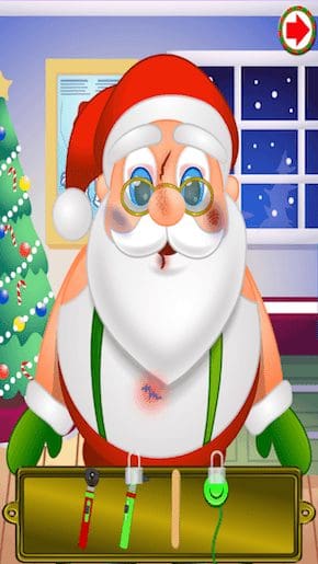 Christmas Doctors Office Wounded