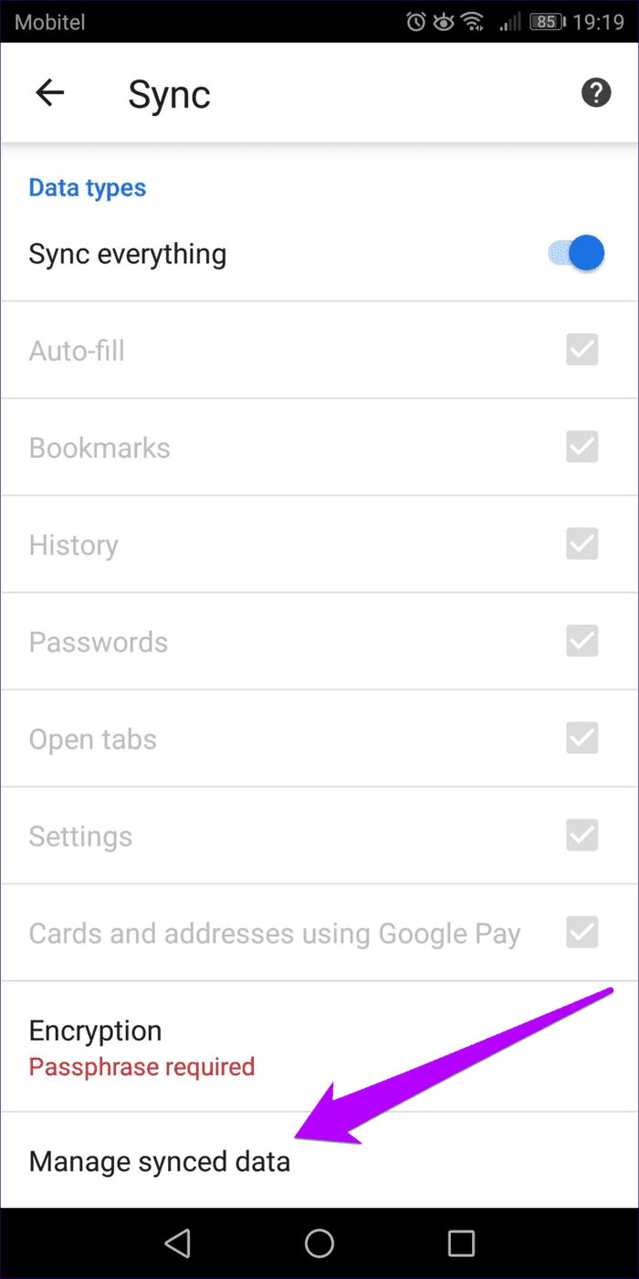 Chrome Asking For Sync Passphrase Fix 12