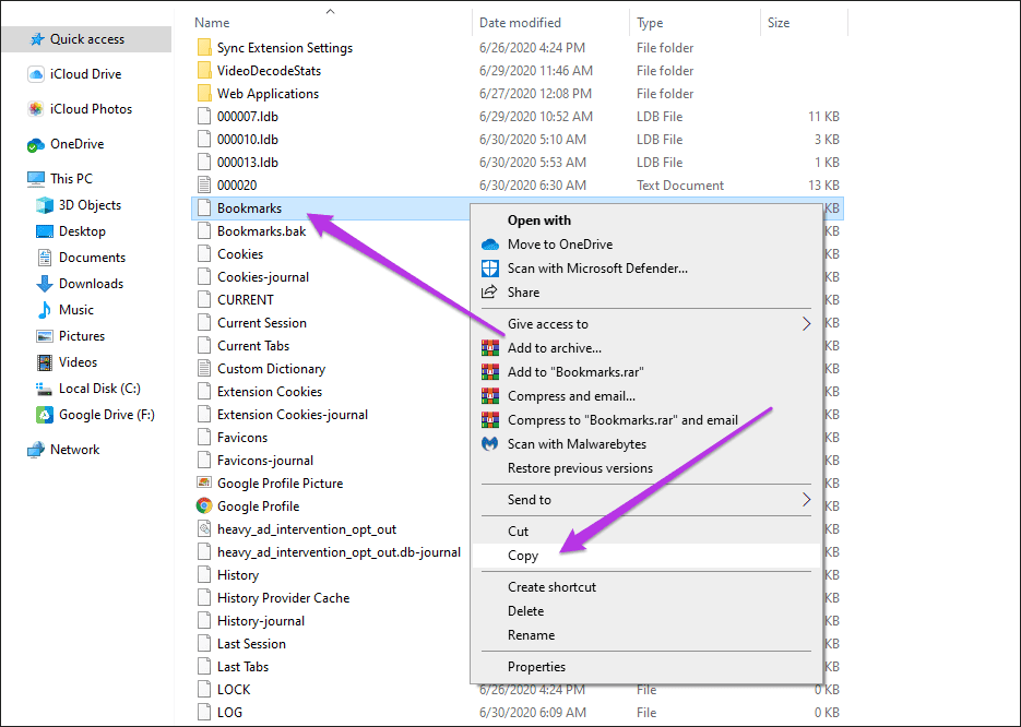 Chrome Backup Bookmarks Passwords 17