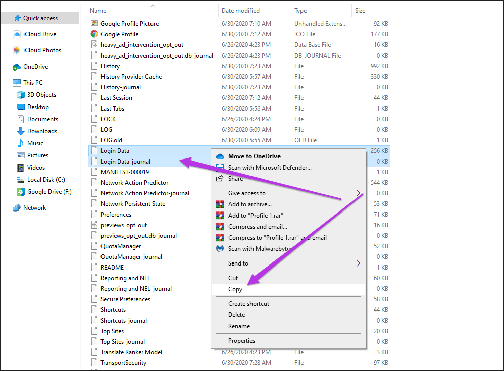 Chrome Backup Bookmarks Passwords 18