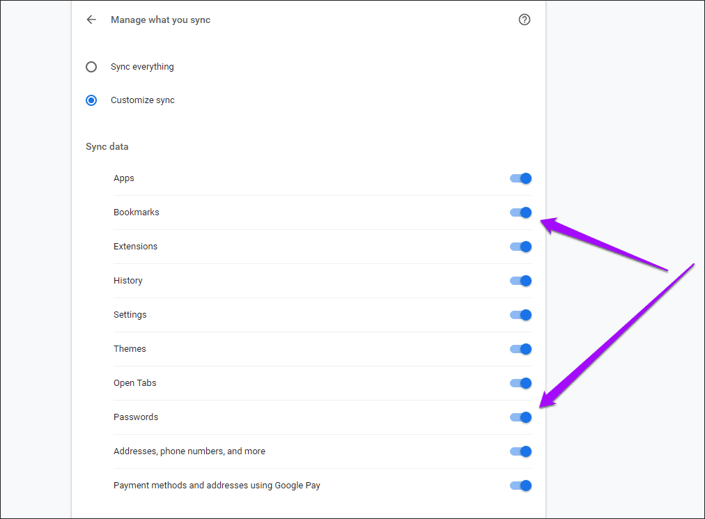 Chrome Backup Bookmarks Passwords 4