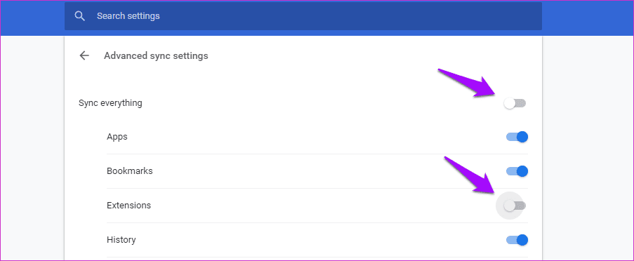 Chrome Extensions Not Syncing 4