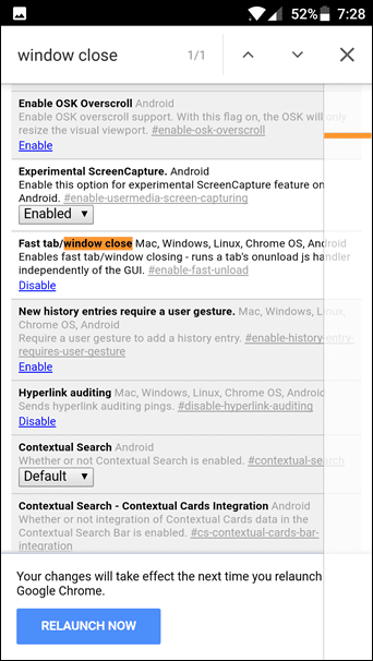 Chrome Flags 4