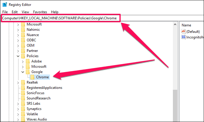 Chrome Incognito Mode Missing 12