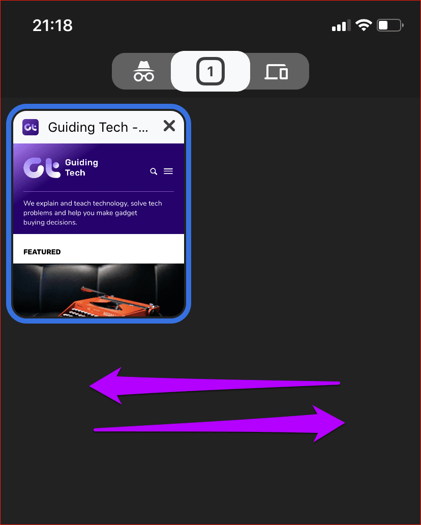 Chrome Iphone Touch Gestures 19