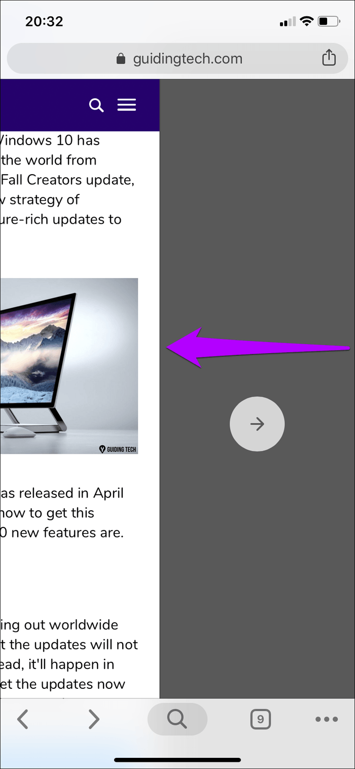 Chrome Iphone Touch Gestures 6