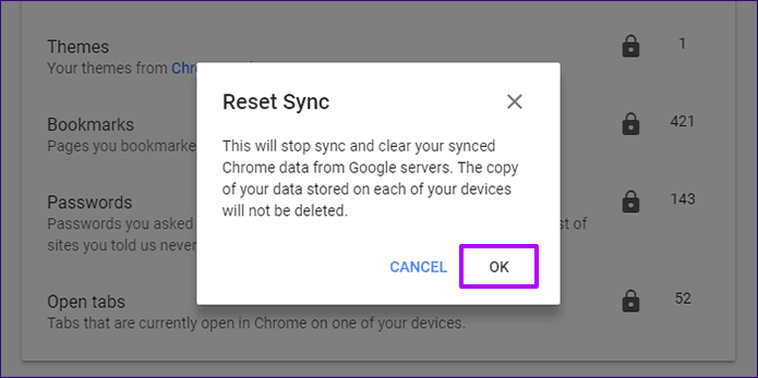 Chrome Use Sync Passphrase 10