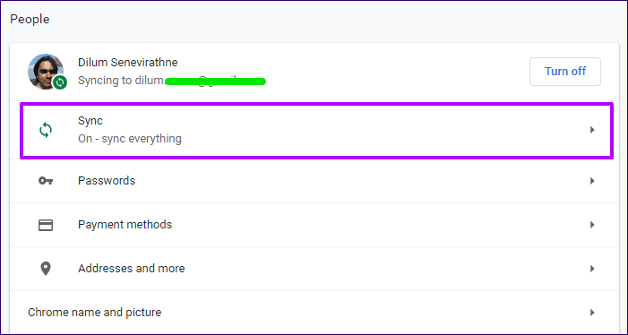 Chrome Use Sync Passphrase 3